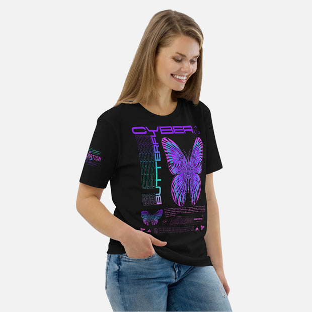 <h3><strong>CYBER BUTTERFLY Organic T-Shirt</strong></h3>