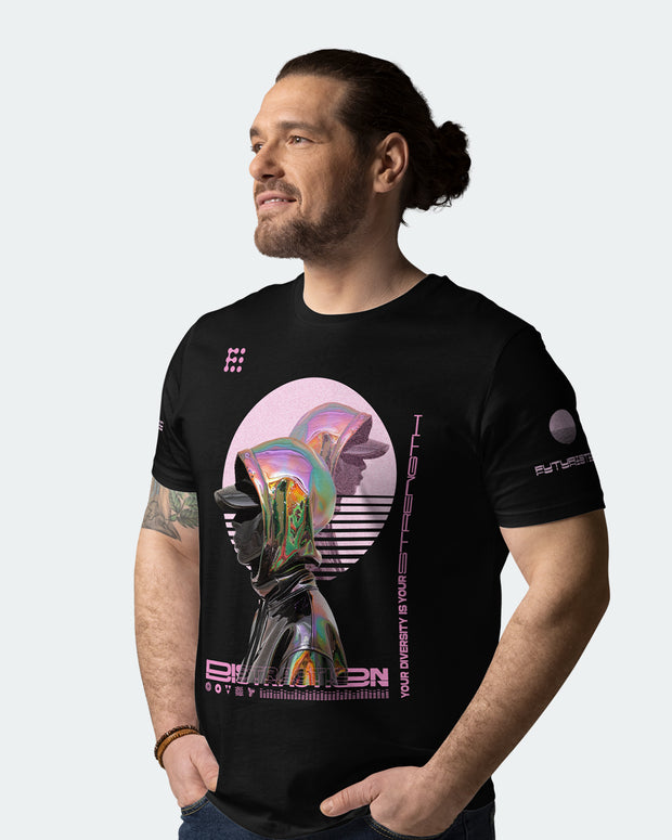 <h3><strong>DISTRACTION PINK Organic T-Shirt</strong></h3>