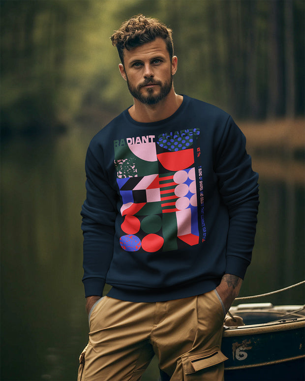 <h4><strong>RADIANT SHAPES Eco-friendly sweatshirt</strong></h4>
