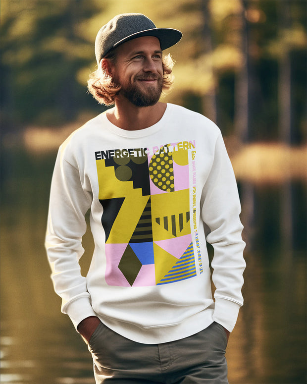 <h4><strong>ENERGETIC PATTERNS Eco-friendly sweatshirt</strong></h4>