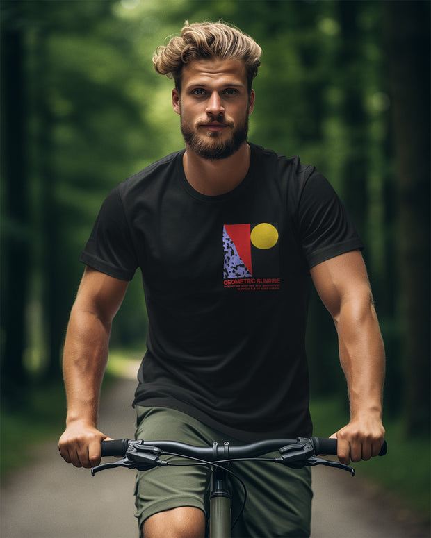 <h4><strong>GEOMETRIC SUNRISE Organic T-Shirt</strong></h4>