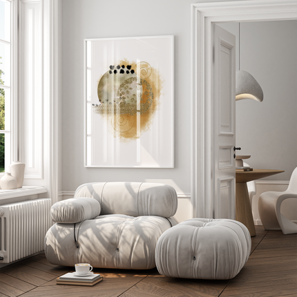 Framed poster - GOLDEN HARMONY