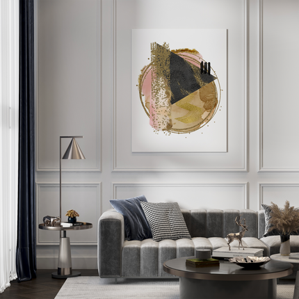 Poster - GOLDEN GEOMETRIC FUSION