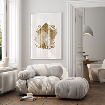 Framed poster - GLAMOROUS GEOMETRY