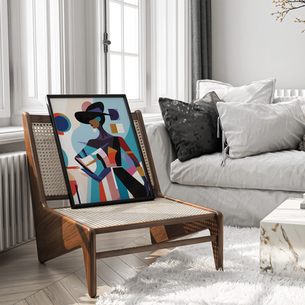 Framed poster - BAUHAUS ELEGANCE