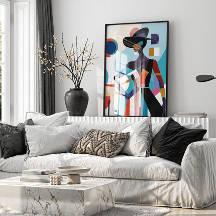 Framed poster - BAUHAUS ELEGANCE