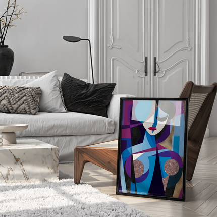 Framed poster - ABSTRACT FLAIR