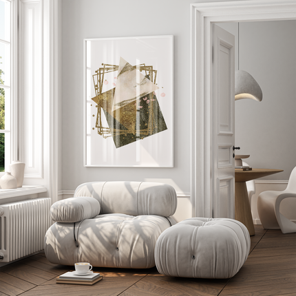 Framed poster - GOLDEN GEOMETRY