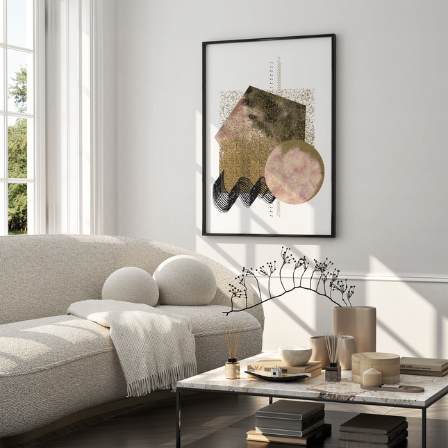 Framed poster - COSMIC GLAMOUR