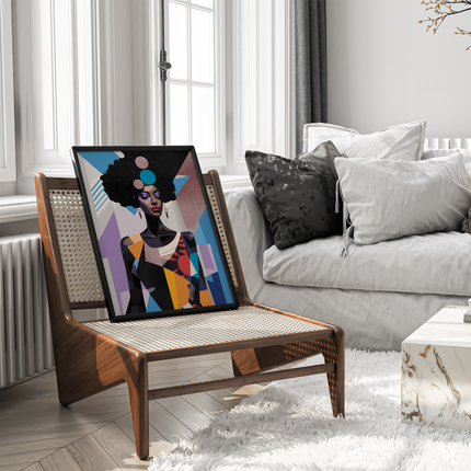 Framed poster - VIBRANT VISION