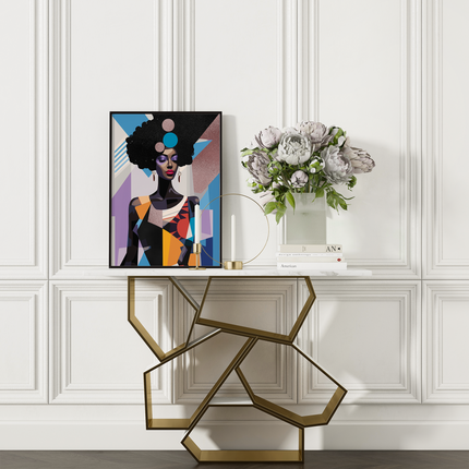 Framed poster - VIBRANT VISION