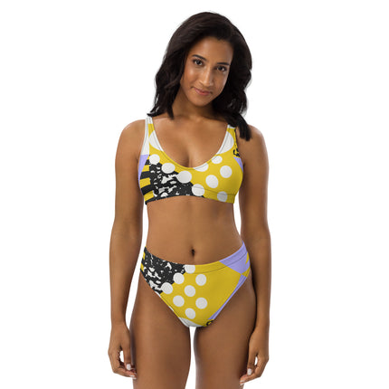 SHAPES OF LIFE High-Waisted Recycled Bikini