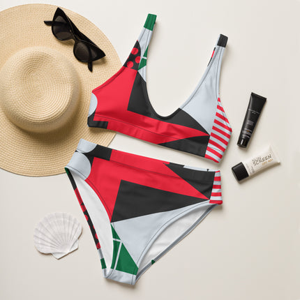 DYNAMIC FUSION High-Waisted Recycled Bikini