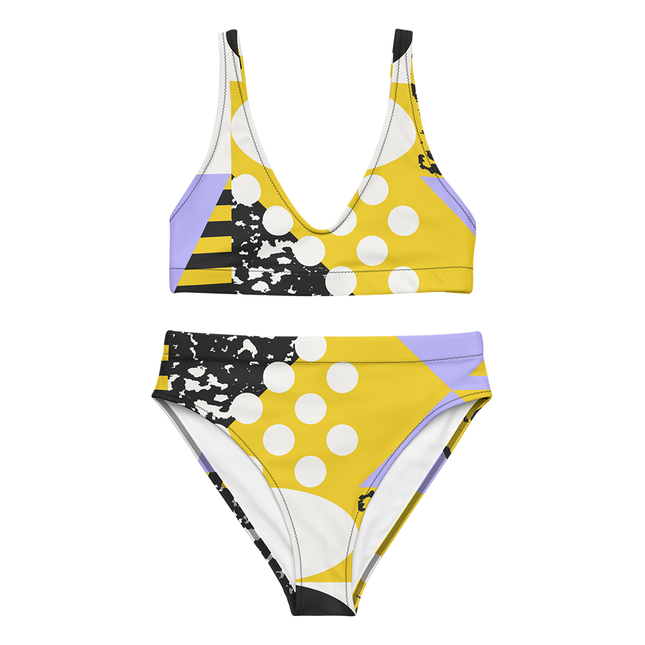 SHAPES OF LIFE High-Waisted Recycled Bikini