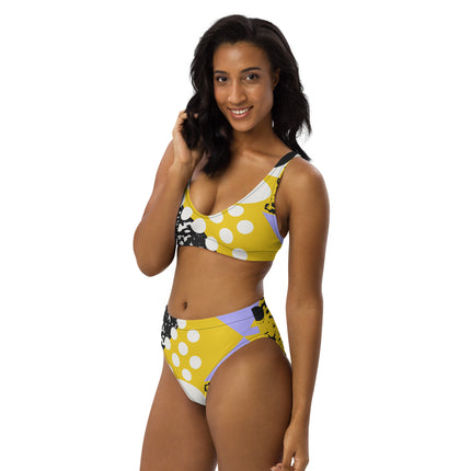 SHAPES OF LIFE High-Waisted Recycled Bikini