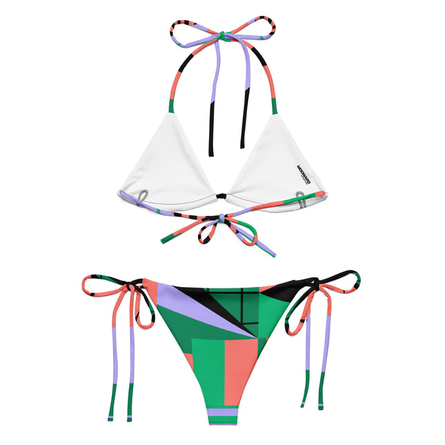 ECHOES OF EXISTENCE Eco-Friendly String Bikini