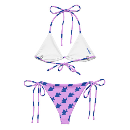 CORAL SPLASH Eco-Friendly String Bikini