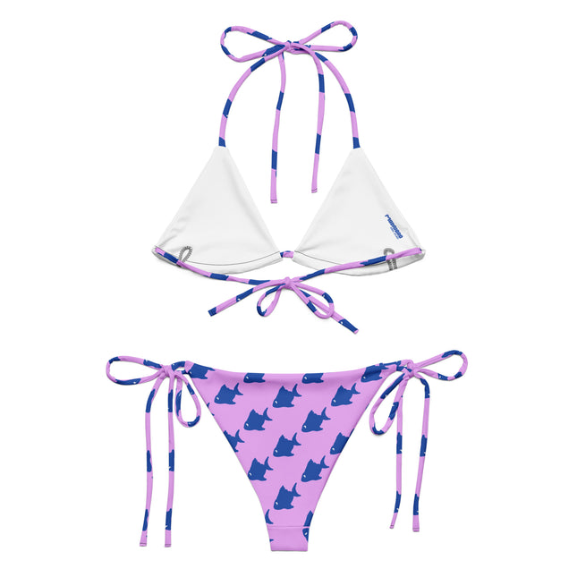 CORAL SPLASH Eco-Friendly String Bikini