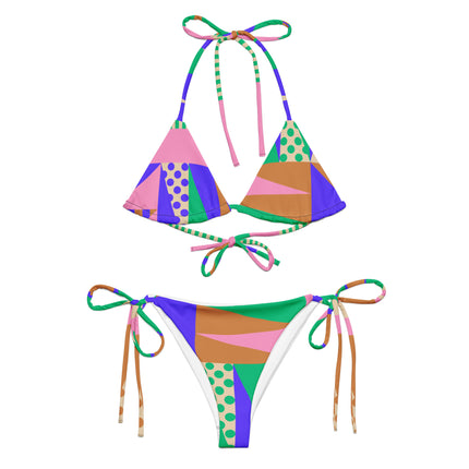 COLORFUL JOURNEY Eco-Friendly String Bikini