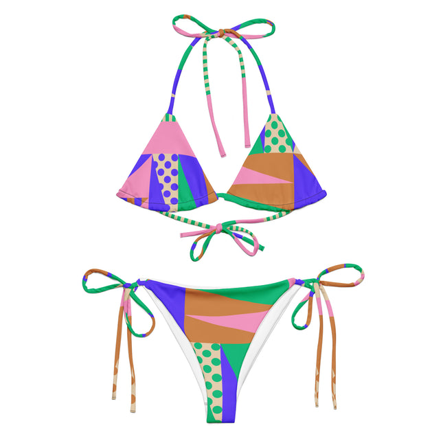 COLORFUL JOURNEY Eco-Friendly String Bikini