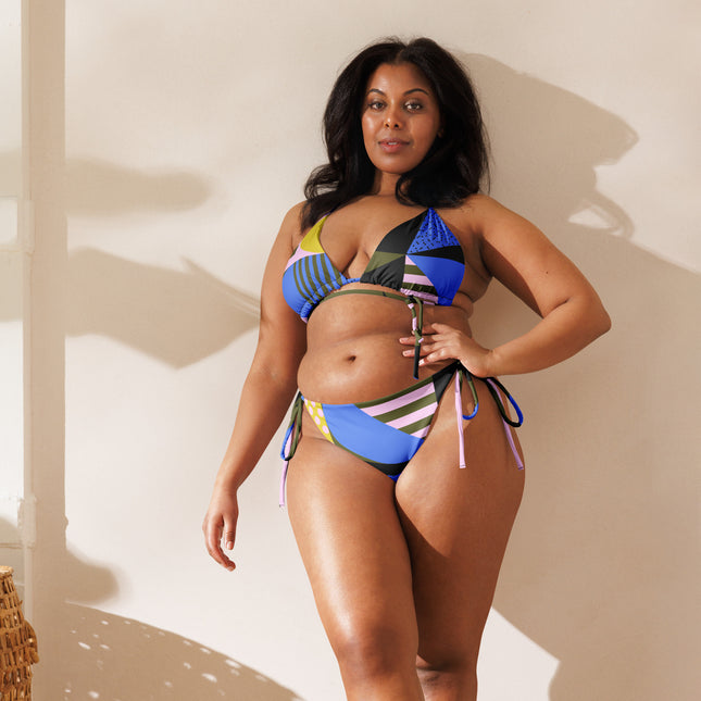 KALEIDOSCOPE OF MEMORIES Eco-Friendly String Bikini