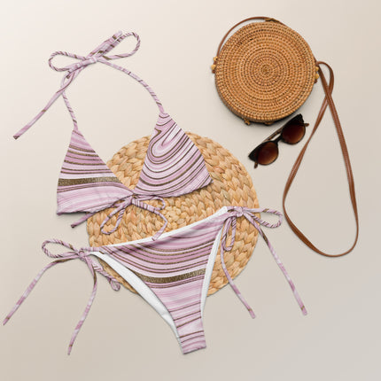 PASTEL FLOW Eco-Friendly String Bikini