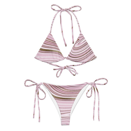 PASTEL FLOW Eco-Friendly String Bikini