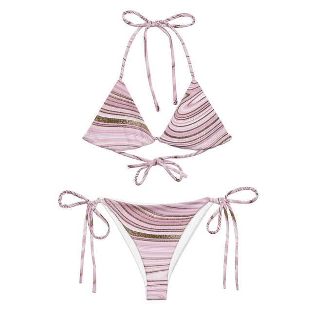 PASTEL FLOW Eco-Friendly String Bikini