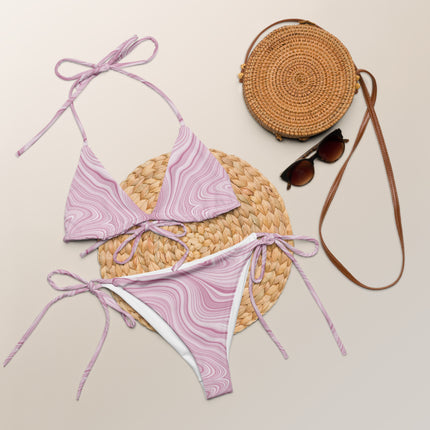 PINK WHISPER Eco-Friendly String Bikini