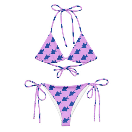 CORAL SPLASH Eco-Friendly String Bikini