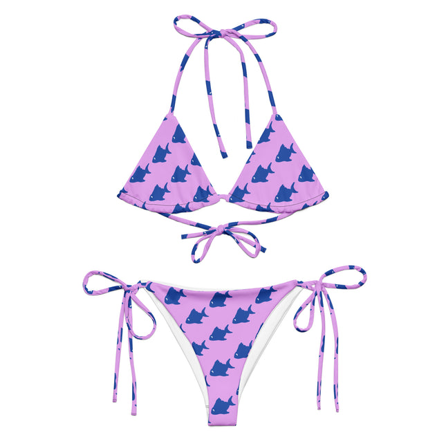 CORAL SPLASH Eco-Friendly String Bikini