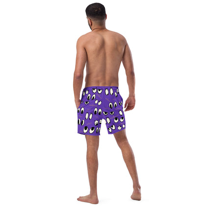 Recycled WATCHFUL EYES Swim Trunks