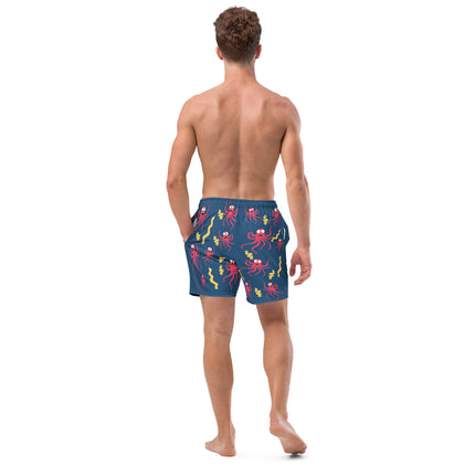 Recycled DEEP SEE PANIC Swim Trunks