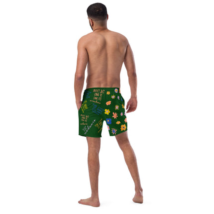 Recycled THE FUTURE IS OURS Swim Trunks