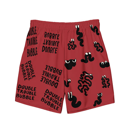 Recycled Double Trouble Bubble Swim Trunks