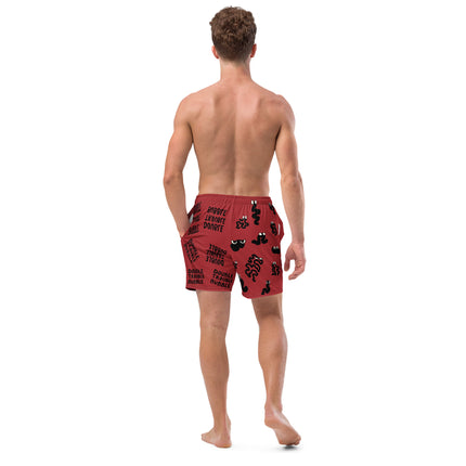 Recycled Double Trouble Bubble Swim Trunks