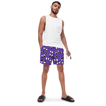 Recycled WATCHFUL EYES Swim Trunks