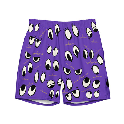 Recycled WATCHFUL EYES Swim Trunks