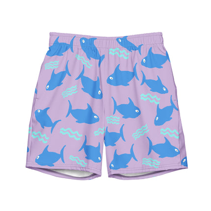 Recycled SHARK DANCE Swim Trunks