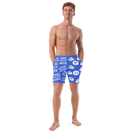 Recycled KINDNESS COMES FROM WITHIN Swim Trunks