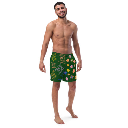 Recycled THE FUTURE IS OURS Swim Trunks