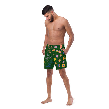 Recycled THE FUTURE IS OURS Swim Trunks