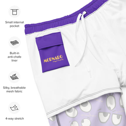 Recycled WATCHFUL EYES Swim Trunks