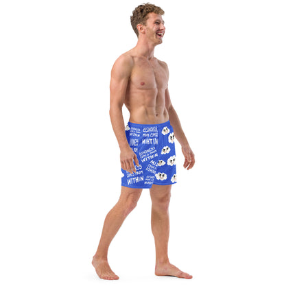 Recycled KINDNESS COMES FROM WITHIN Swim Trunks
