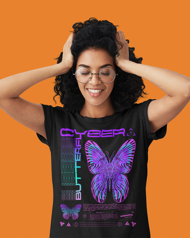 <p>CYBER BUTTERFLY Organic T-Shirt</p>