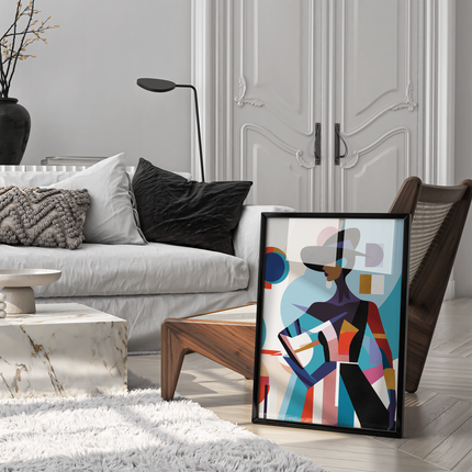 Framed poster - BAUHAUS ELEGANCE