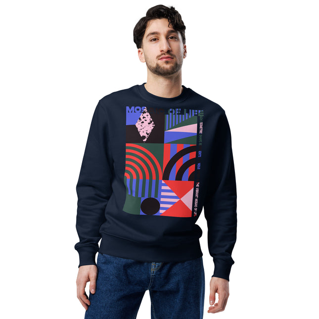 Eco-friendly sweatshirt - MOSAIC OF LIFE