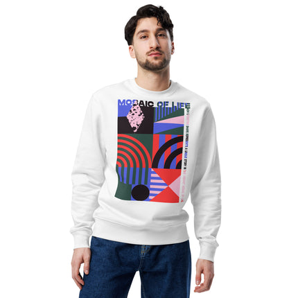 Eco-friendly sweatshirt - MOSAIC OF LIFE