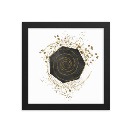 Framed poster - COSMIC SPIRAL