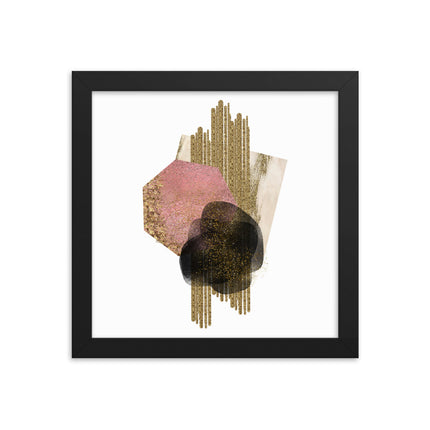 Framed poster - GLAMOUR ABSTRACTION